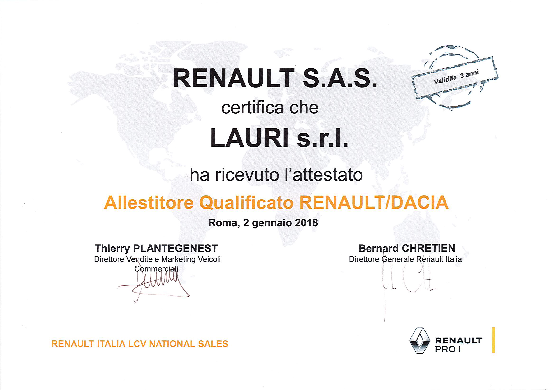 ALLESTITORE-RENAULT